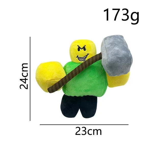 Roblox Two-Dimensional Robot Plush Toy
