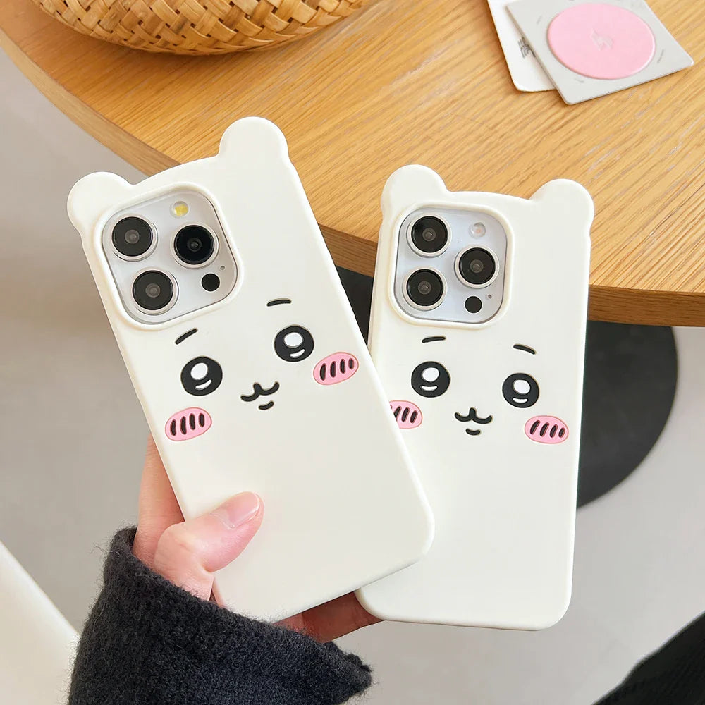 Cute Comics Cartoon Chiikawas Soft Silicone Phone Case