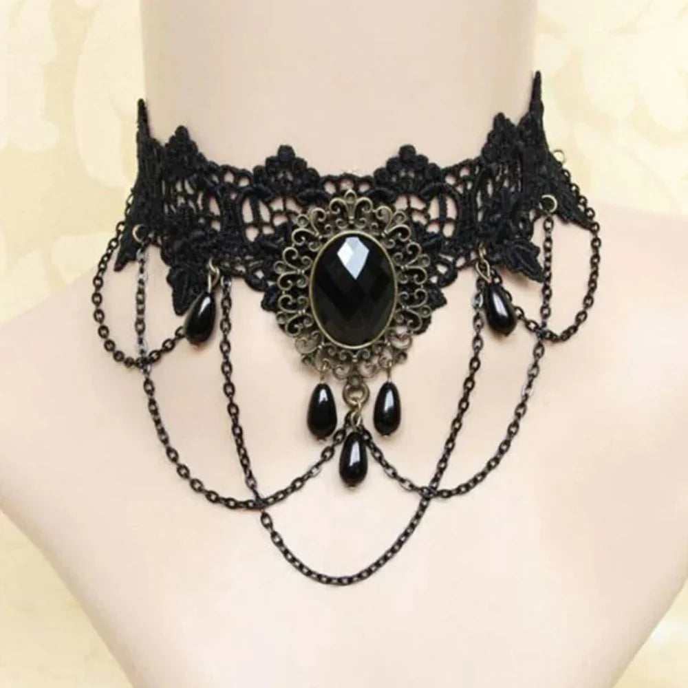 Gothic Vintage Chocker Necklace