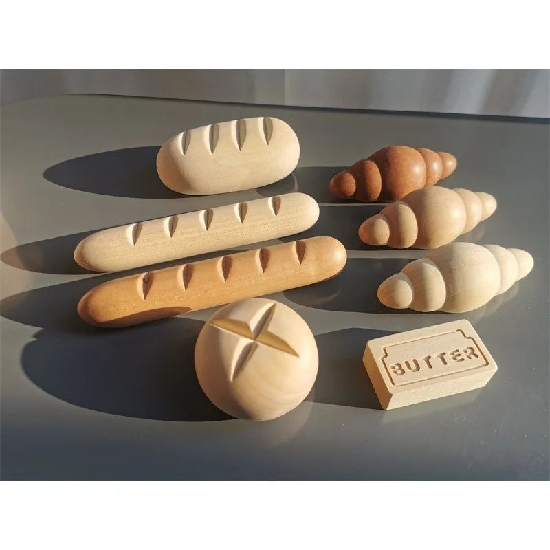 Wooden Pretend Play Kitchen Set – Coffee Machine & Tea Party Toys