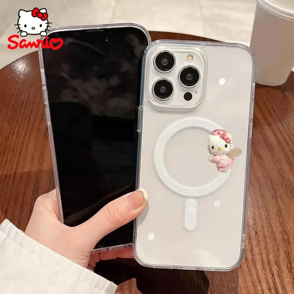 Hellokitty Phone Shell Sanrio Kt Fashion Accessory Gift For Girl