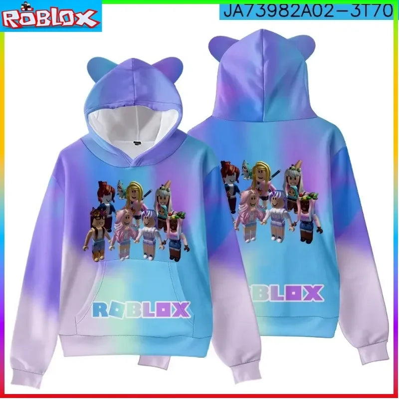 Roblox Cat Ear Hooded Sweatshirt