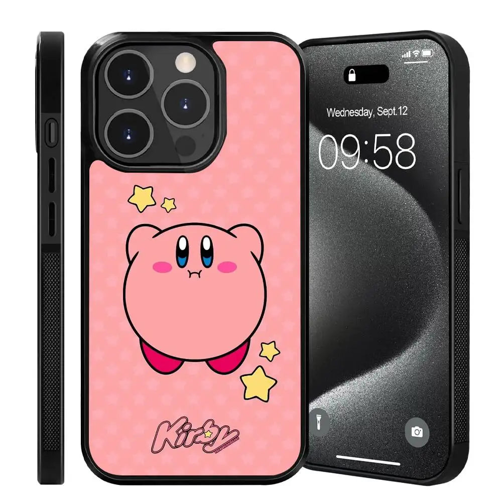 Cartoon Kirby Phone Case Suitable For iPhone
