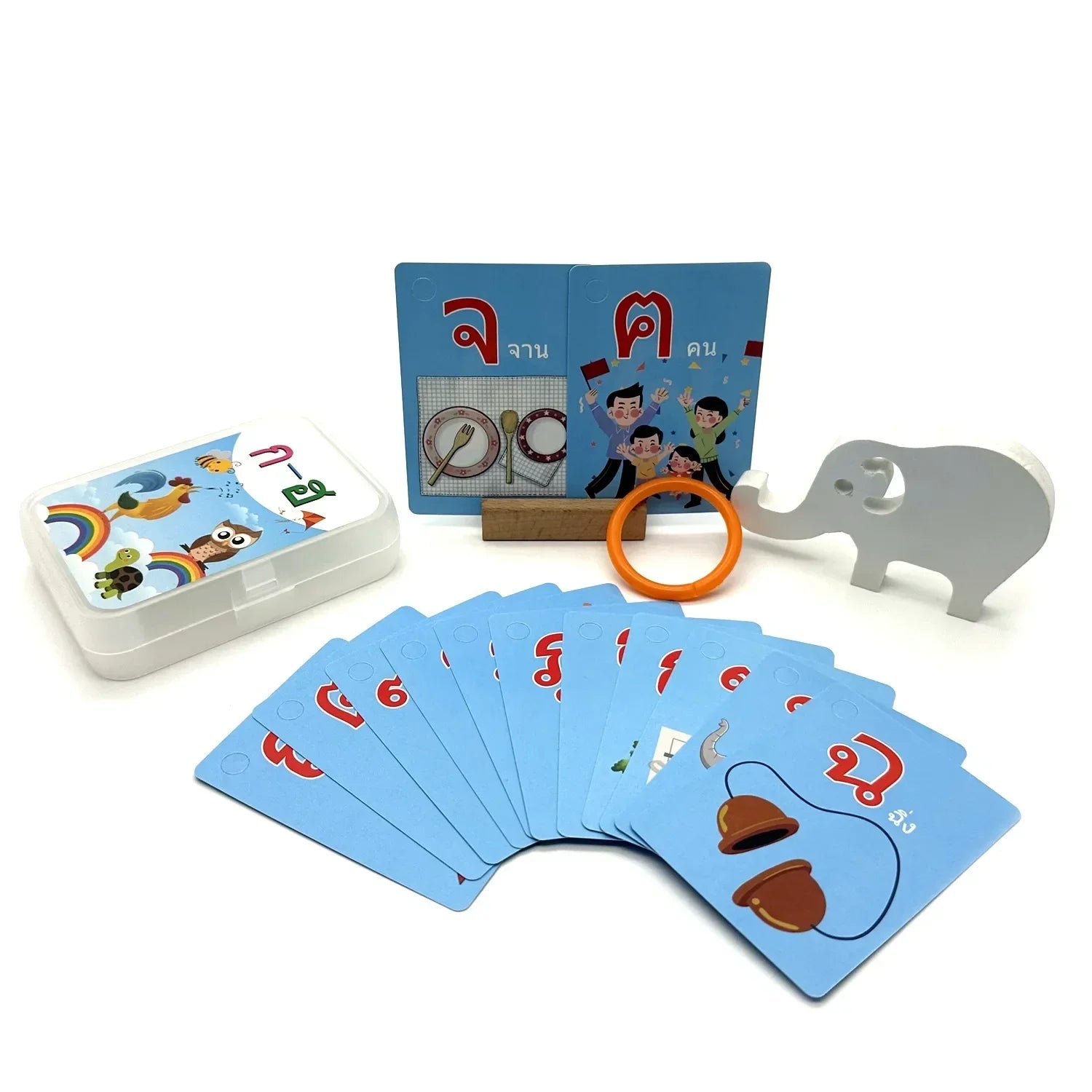Thai Alphabet Flashcards – Early Learning Educational Toy