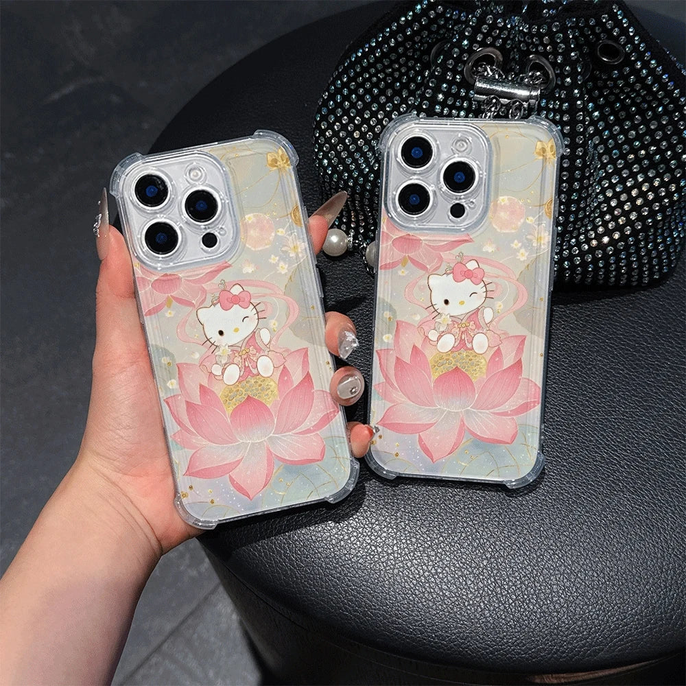 Hellokitty Black Phone Case IPhone