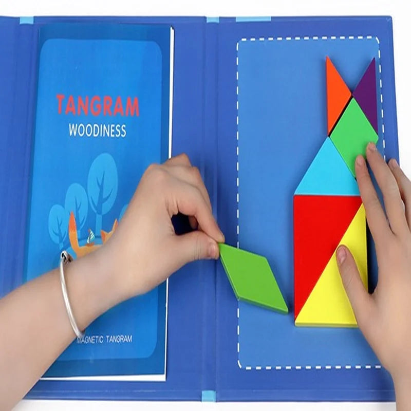 Magnetic Puzzle Book – Educational Toy