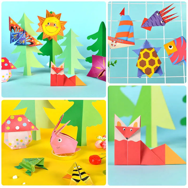 3D Cartoon Animal Origami DIY Craft Kit