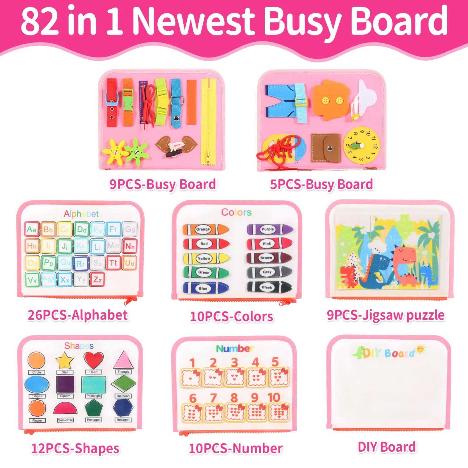 Busy Board Book for Toddlers
