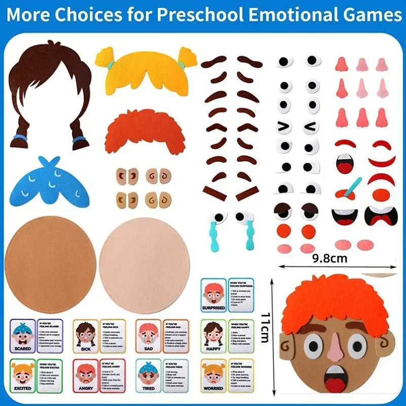 Emotional Expression Game – Educational Toy for Kids