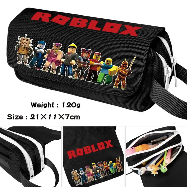 Roblox Anime Game Canvas Pencil Case