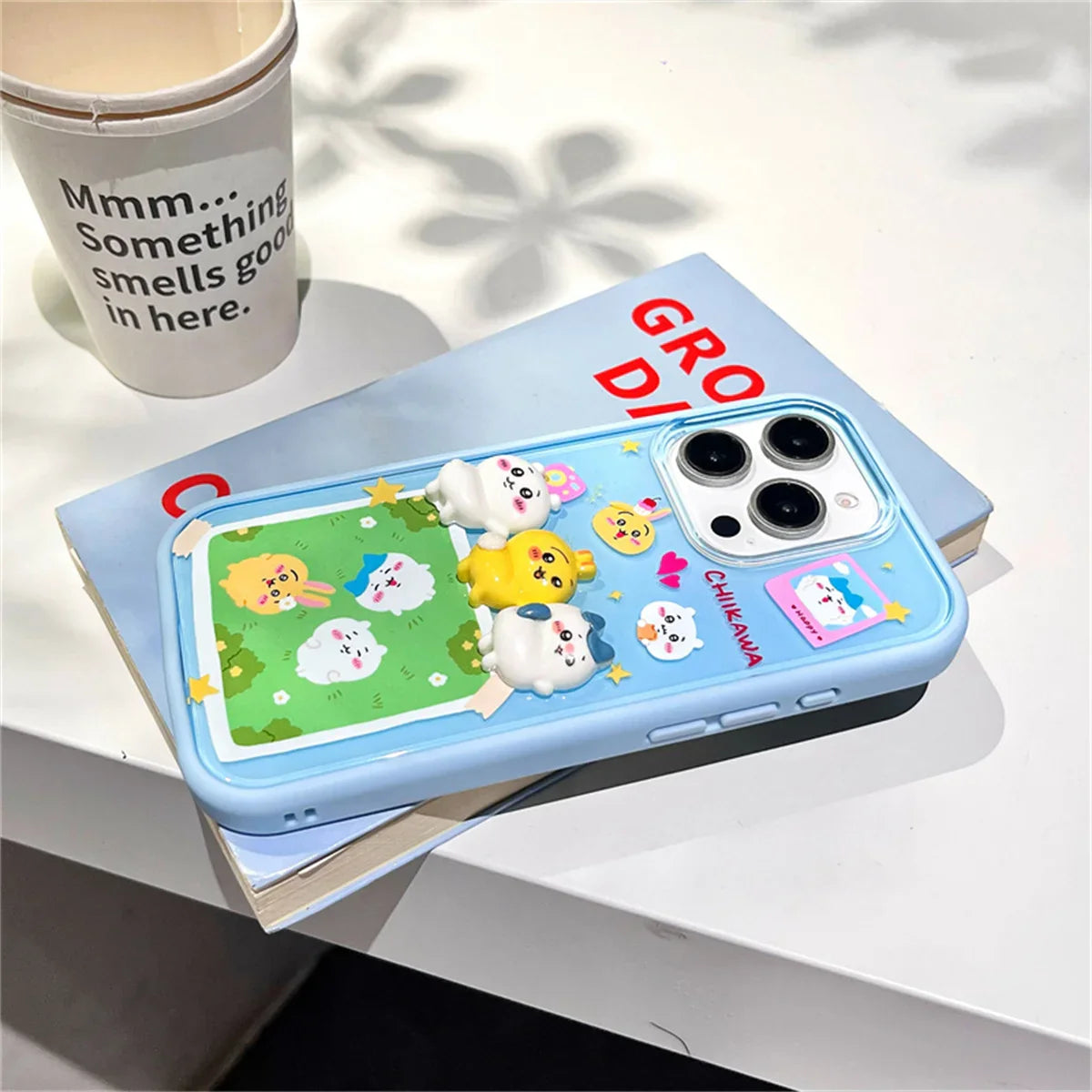 Cute 3D Rabbit Cartoon Phone Case For iPhone