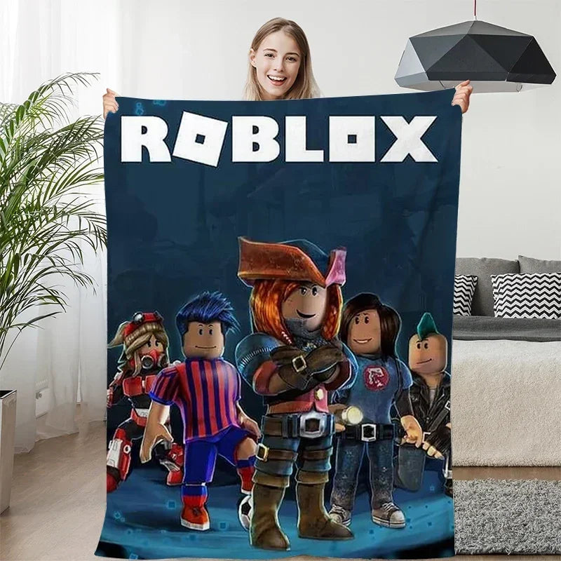 Roblox Game Winter Sofa Blanket
