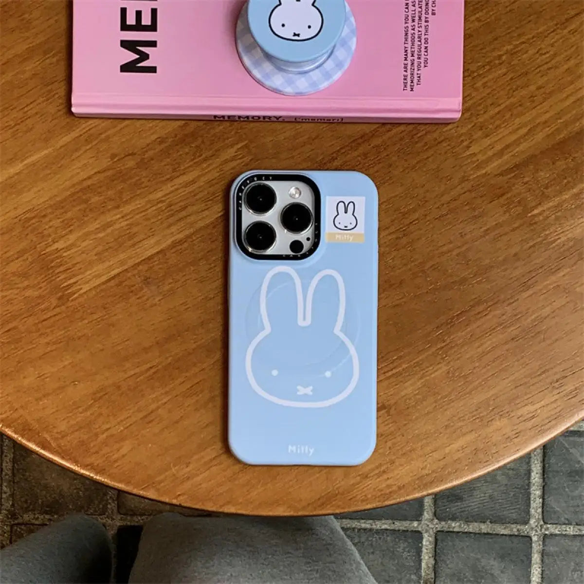 Miffy Kawaii Cartoon Mobile Phone Case Cute Anime Rabbit Phone Case