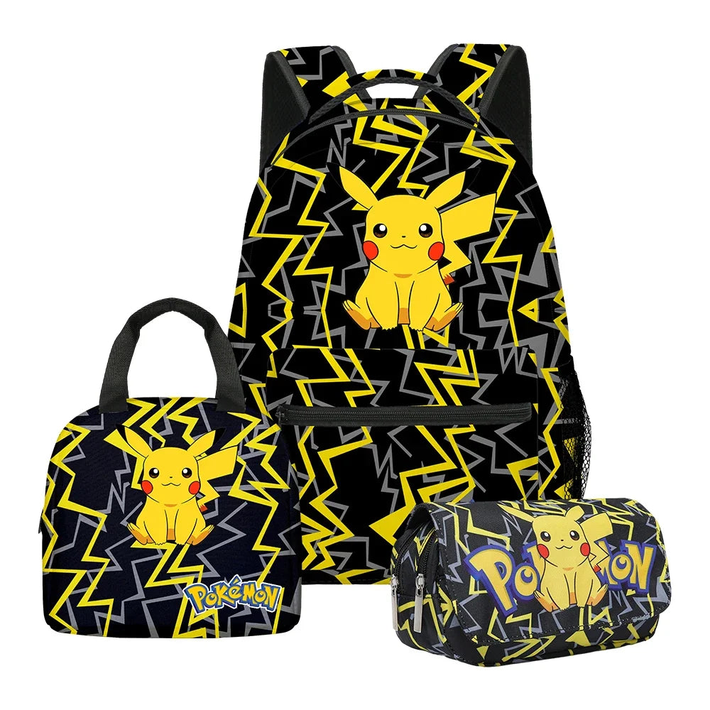 Pokemon School Backpack Set
