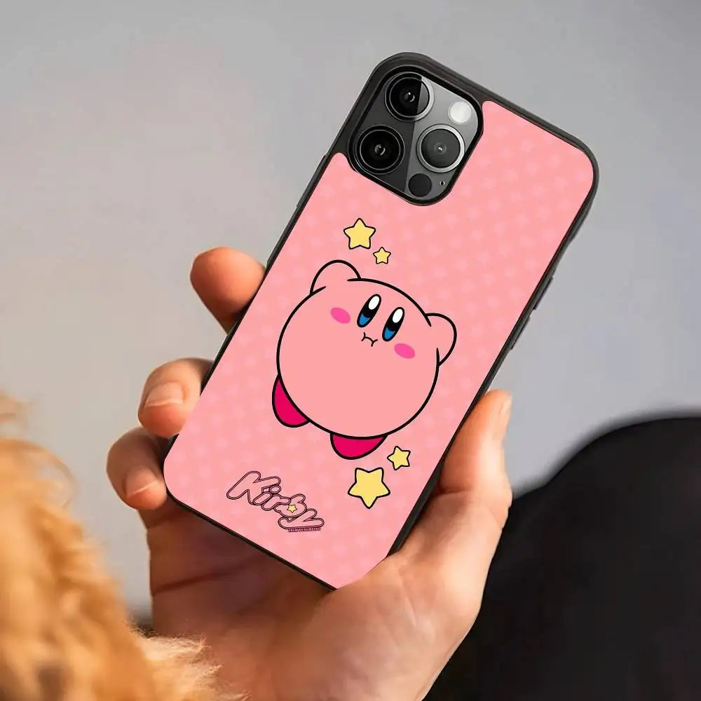 Cartoon Kirby Phone Case Suitable For iPhone