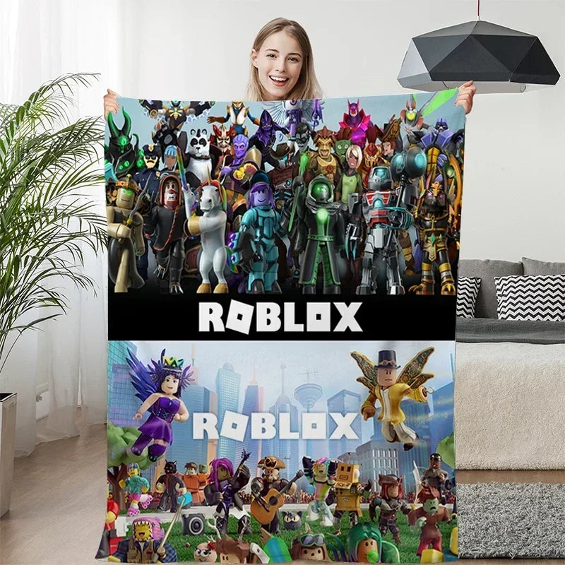 Roblox Game Winter Sofa Blanket