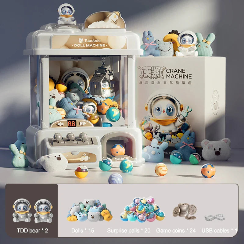 Space-Themed Claw Machine Toy – Fun Gifts for Boys & Girls