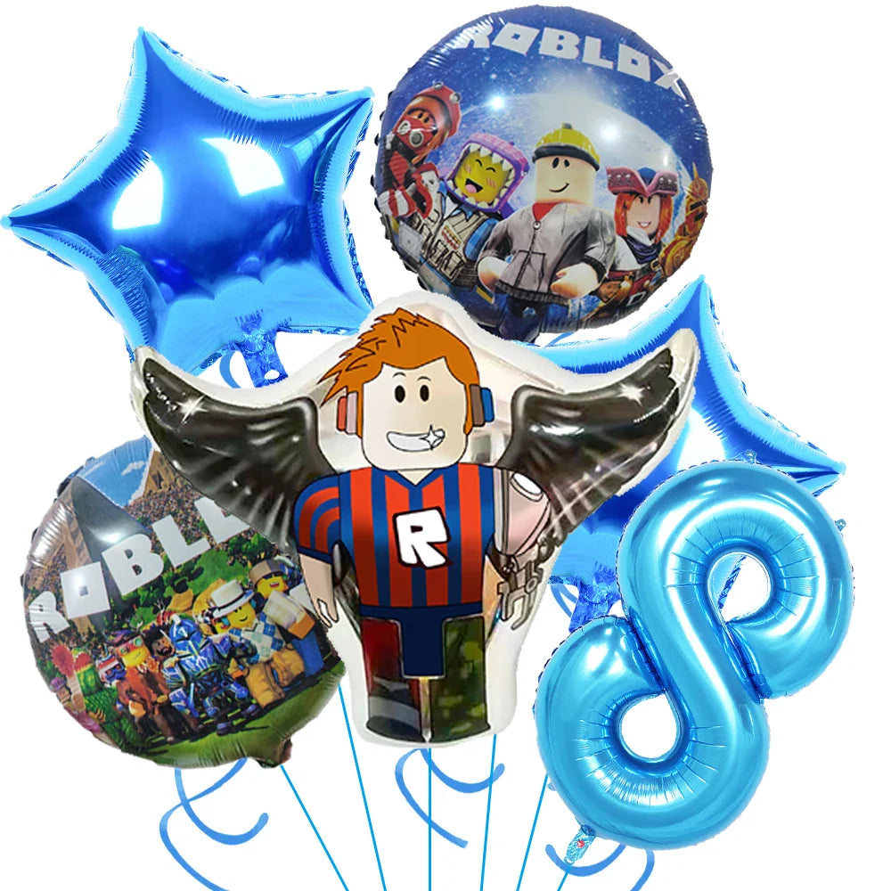 Roblox Birthday Party Decor Set
