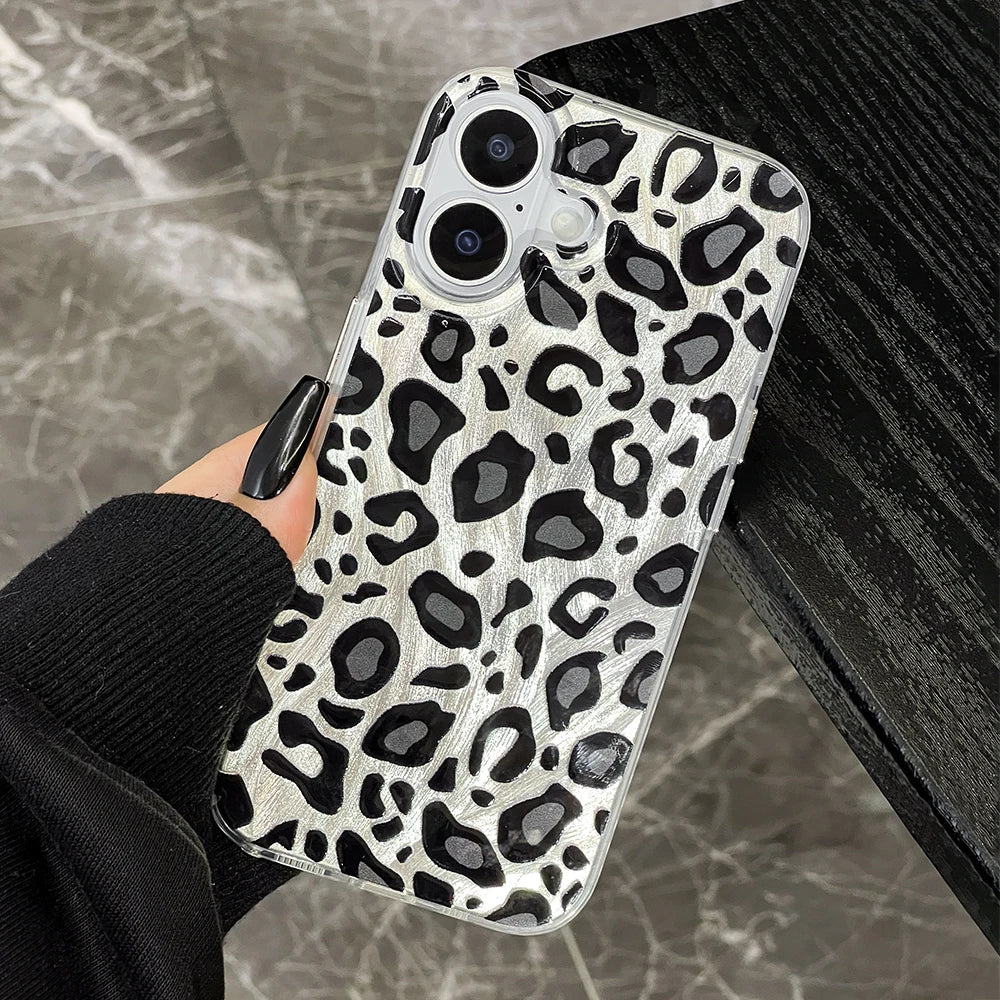 Leopard Print Soft Phone Case
