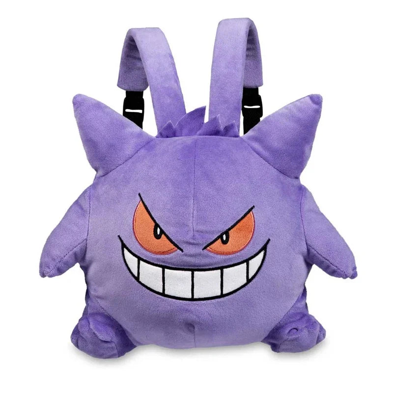 Pokemon Gengar Plush Backpack Cosplay School Bag