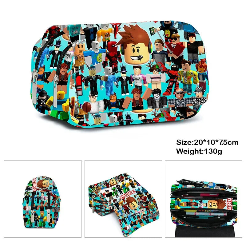 Roblox Virtual World School Backpack Set