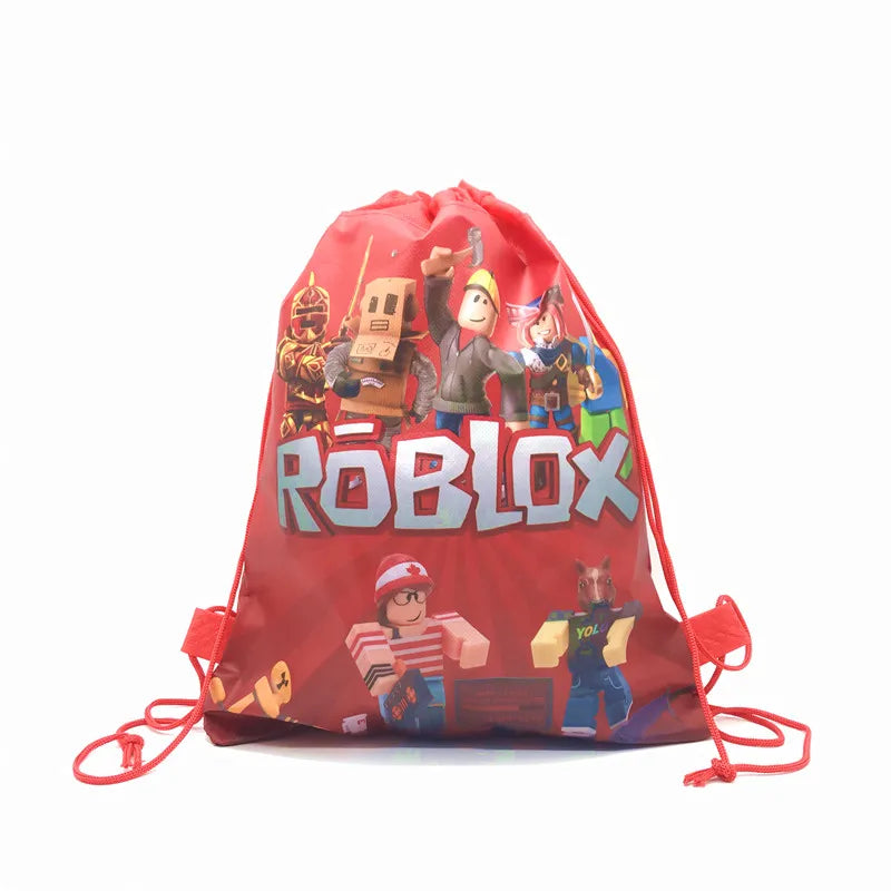 Roblox Nonwoven Drawstring Bag