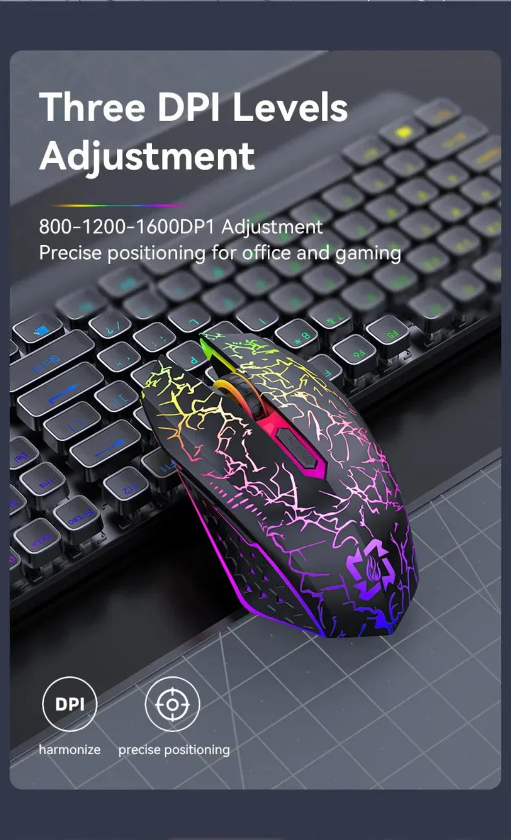 Dragon RGB Wireless Gaming Mouse