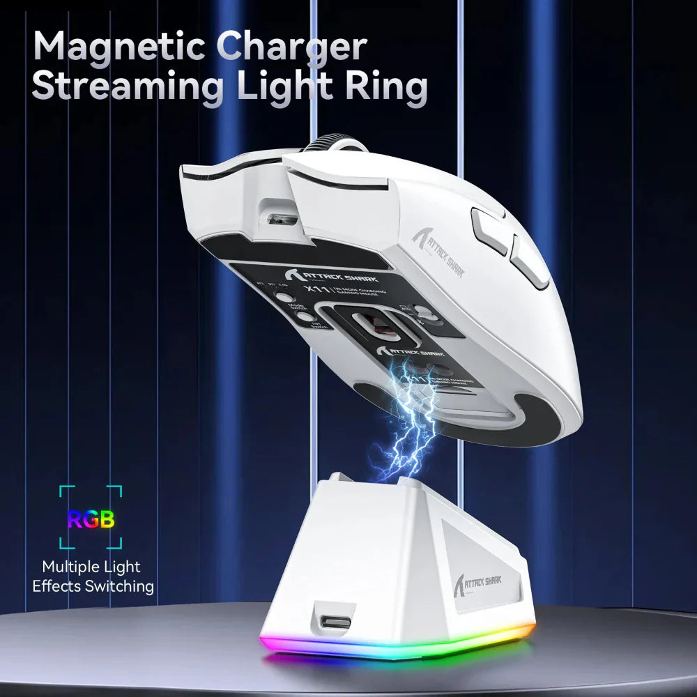Bluetooth 2.4Ghz 22000 DPI ESport Mouse with RGB Dock