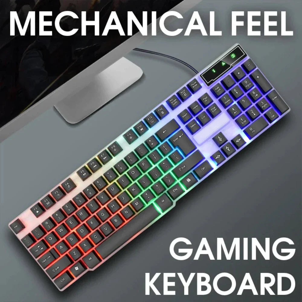 Glow USB Backlit Gaming Keyboard