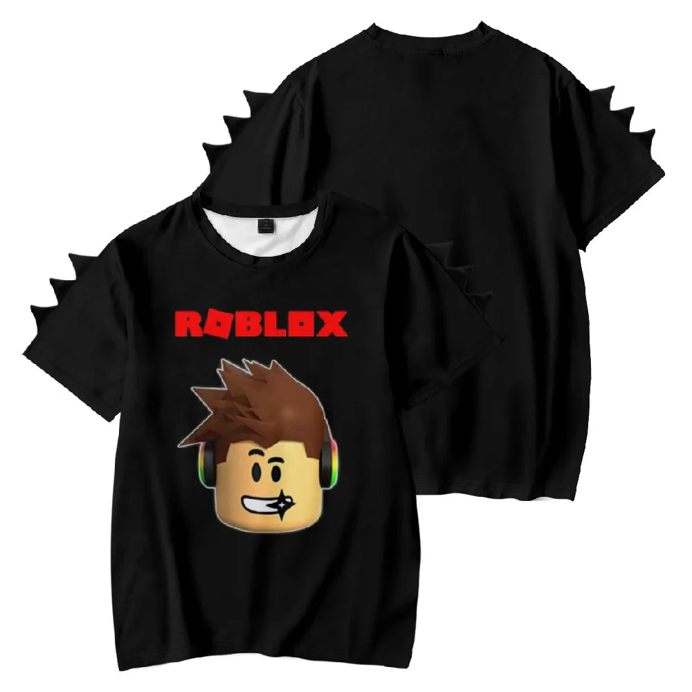 3D Roblox Printed Kids T-Shirt