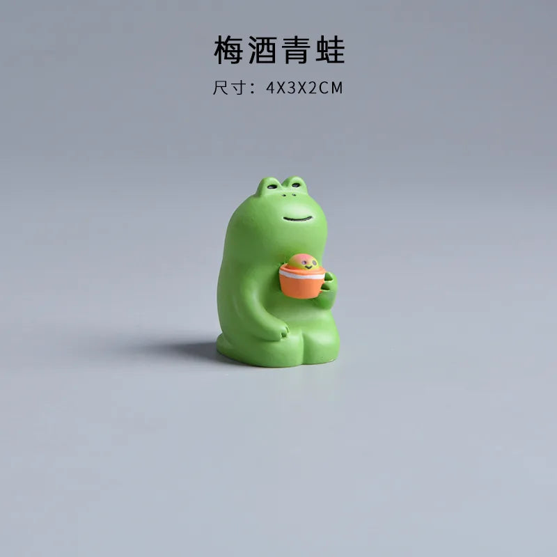 Japanese Cat Statue Miniature Fairy Garden Decor