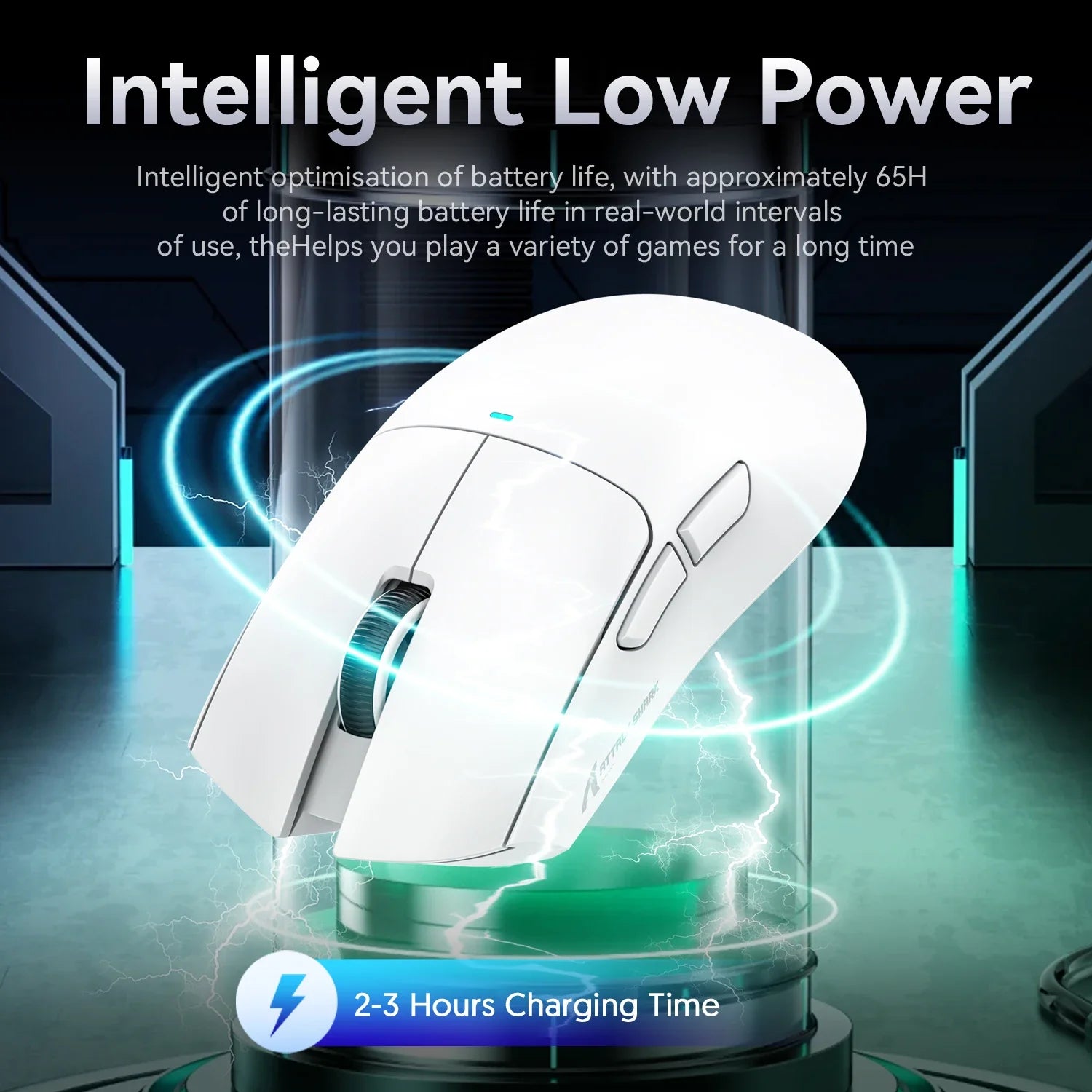 Tri-Mode Connection 2.4GHz/Wired/Bluetooth PAW3311 22000DPI 400IPS RGB PC Gaming Mouse
