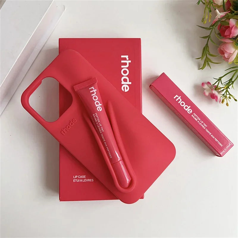 Full Set Rhode Phone Case -  Lip Case, Peptide Lip Tint & Gift Box
