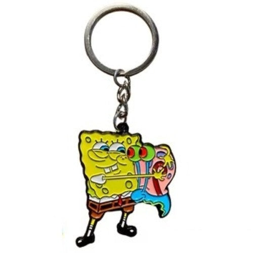Zen Monkey: SpongeBob Hugging Gary - Spongebob Squarepants Keychain