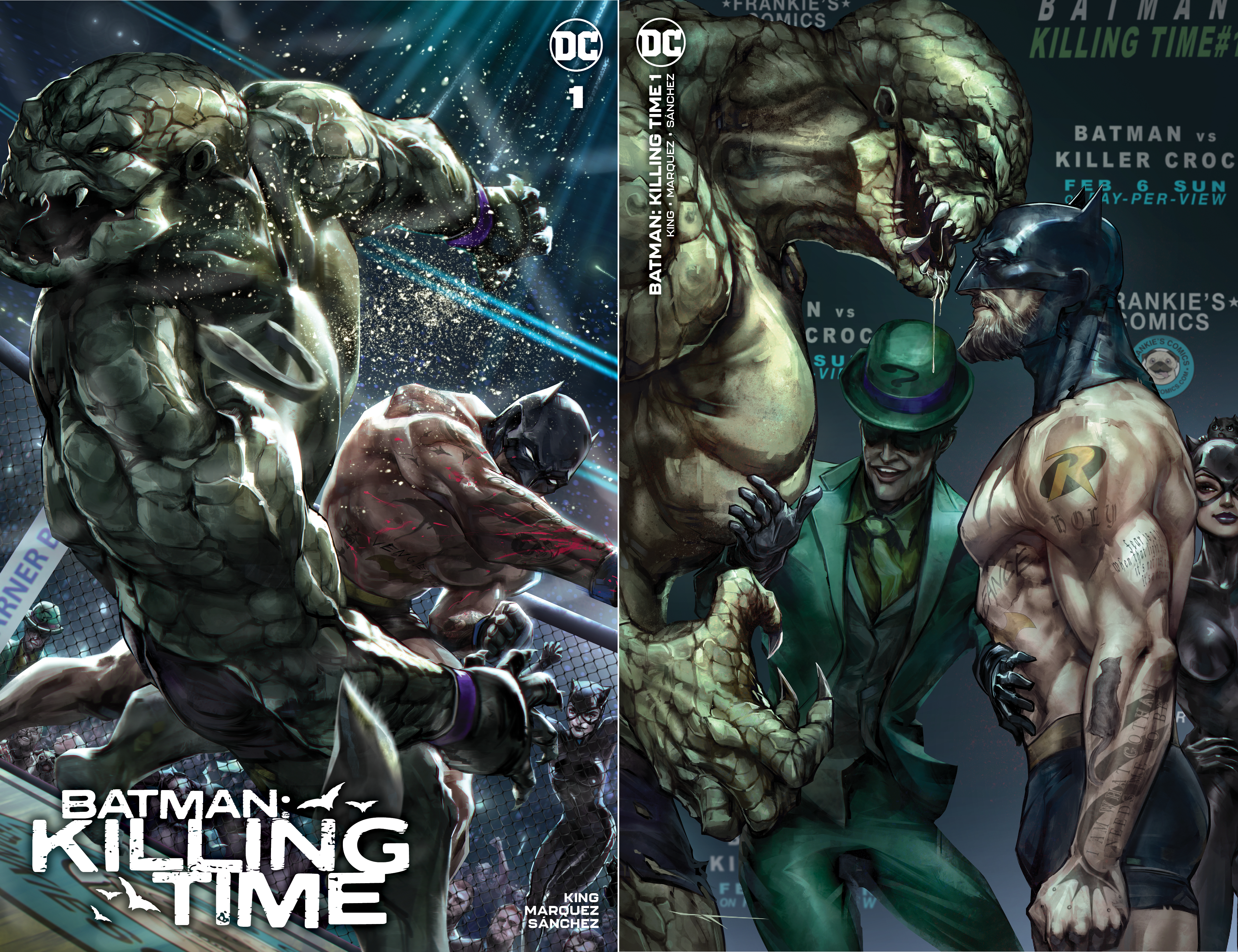 Batman Killing Time #1 (Of 6) Ivan Tao Boxing Variant (03/01/2022) Dc