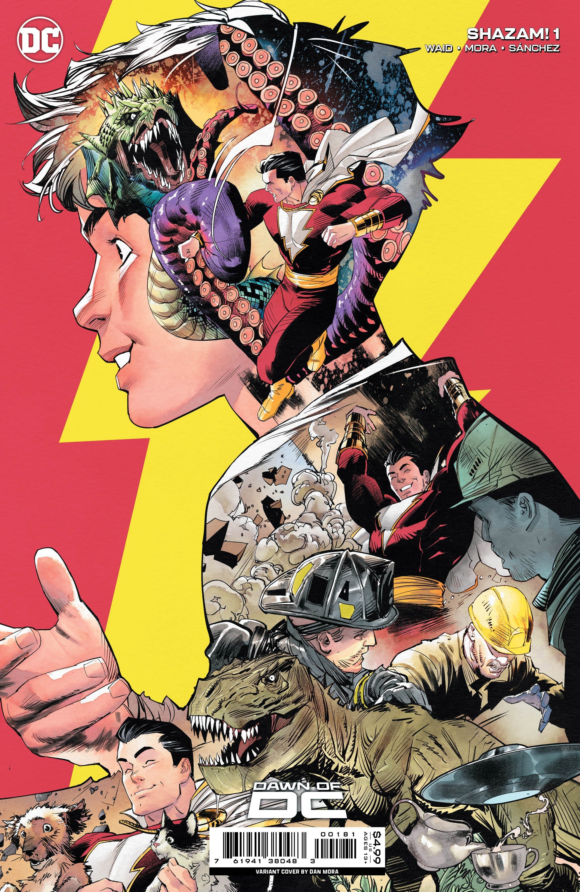 Shazam #1 H Dan Mora Card Stock Variant (05/02/2023) Dc
