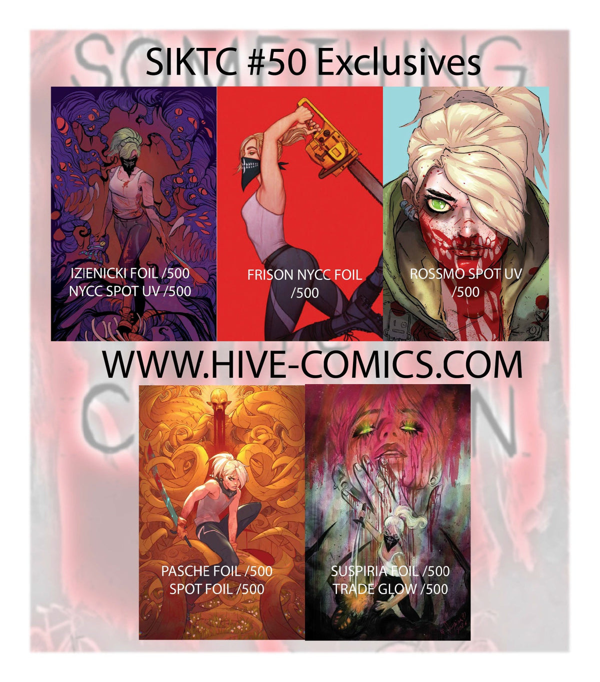 SIKTC #50 Full Exclusive Set.