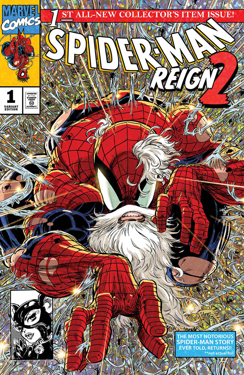 SPIDER-MAN: REIGN 2 #1 KAARE ANDREWS SDCC 2024 EXCLUSIVE WHITE BEARD VARIANT (07/24/2024)