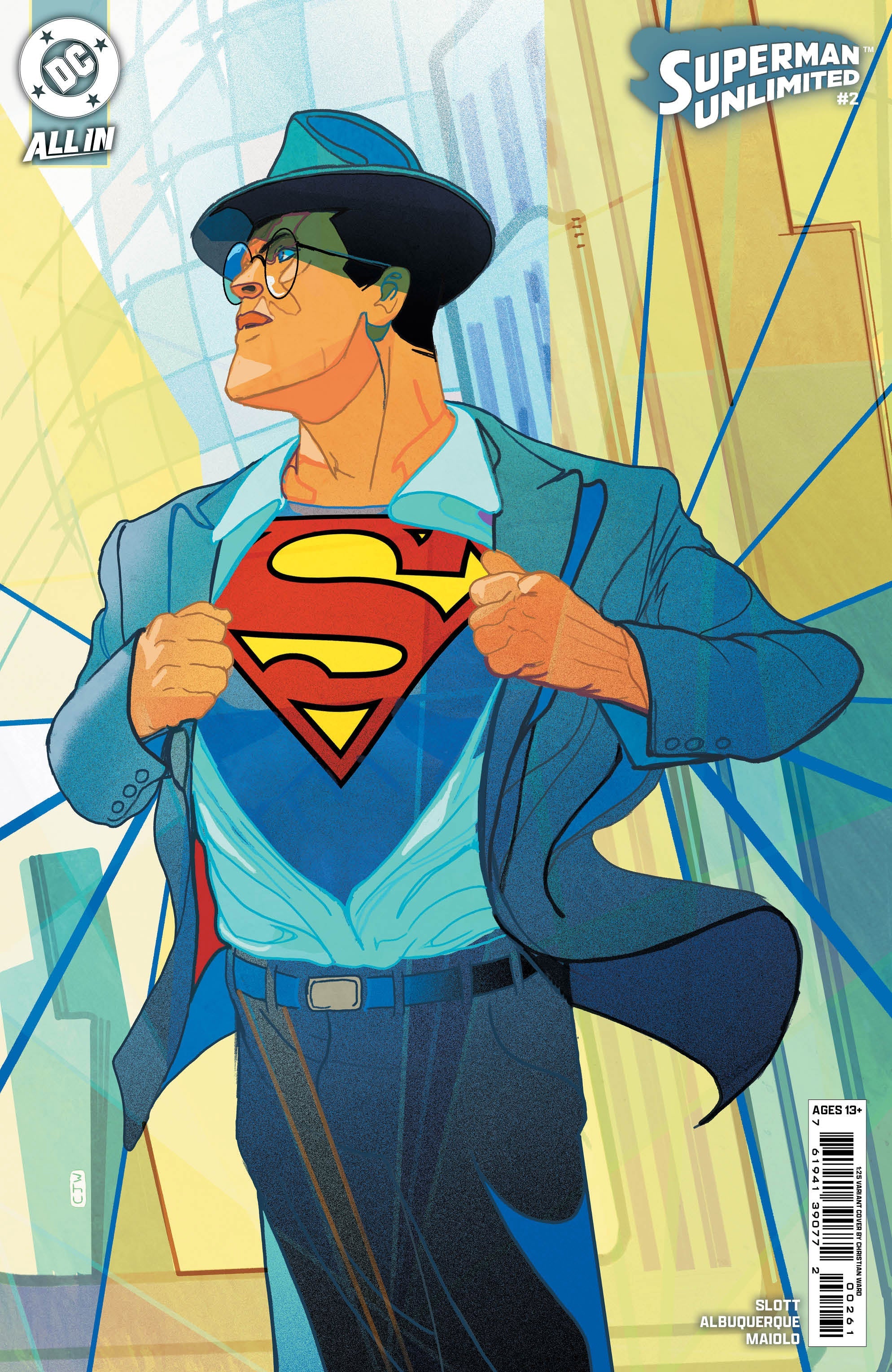 Superman Unlimited #2 E 1:25 Christian Ward Variant (06/18/2025) Dc