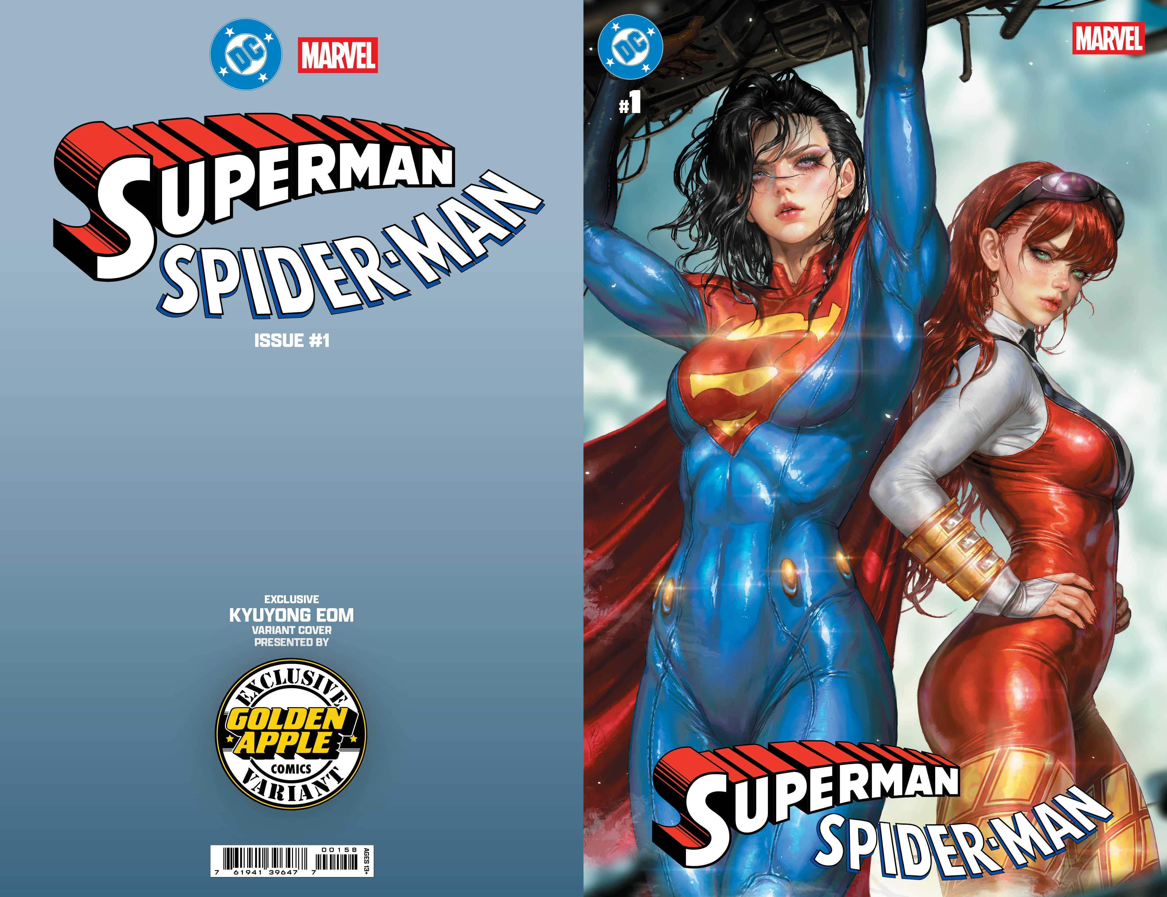 Dc Marvel Superman Spider-Man #1 (One Shot) Kyuyong Eom Trade Variant (03/25/2026) Dc