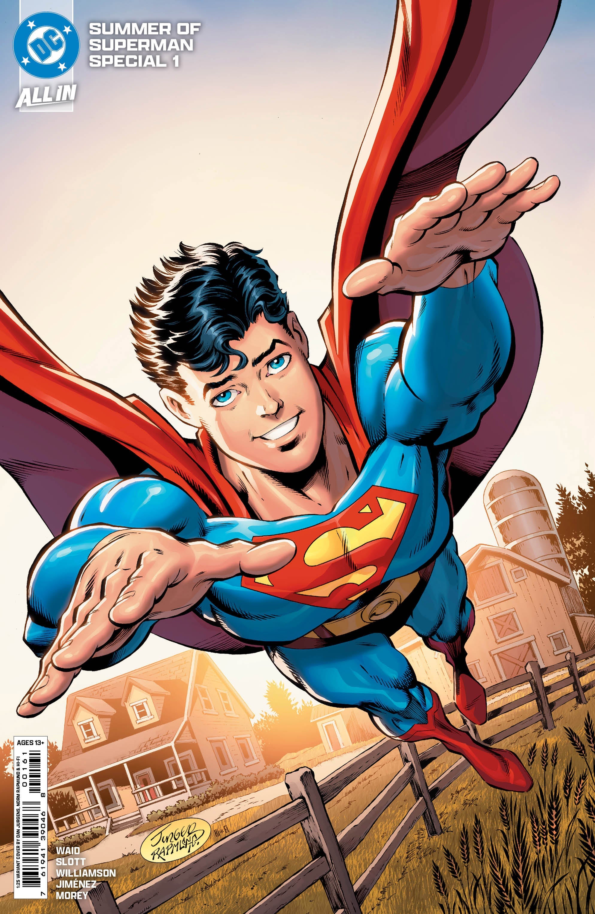 Summer Of Superman Special #1 (One Shot) G 1:25 Dan Jurgens Variant (04/16/2025) Dc