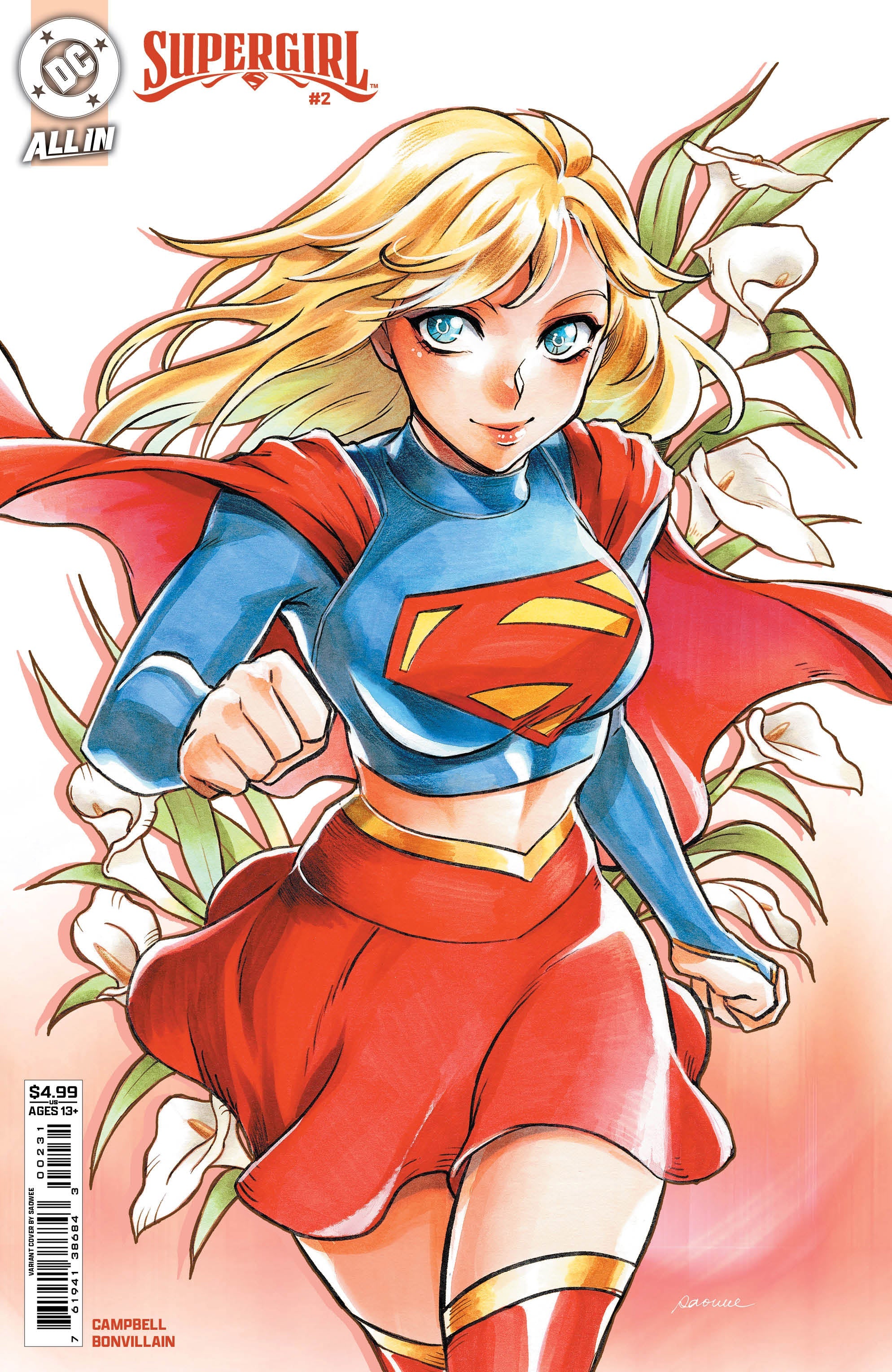 Supergirl #2 D Saowee Variant (06/11/2025) Dc