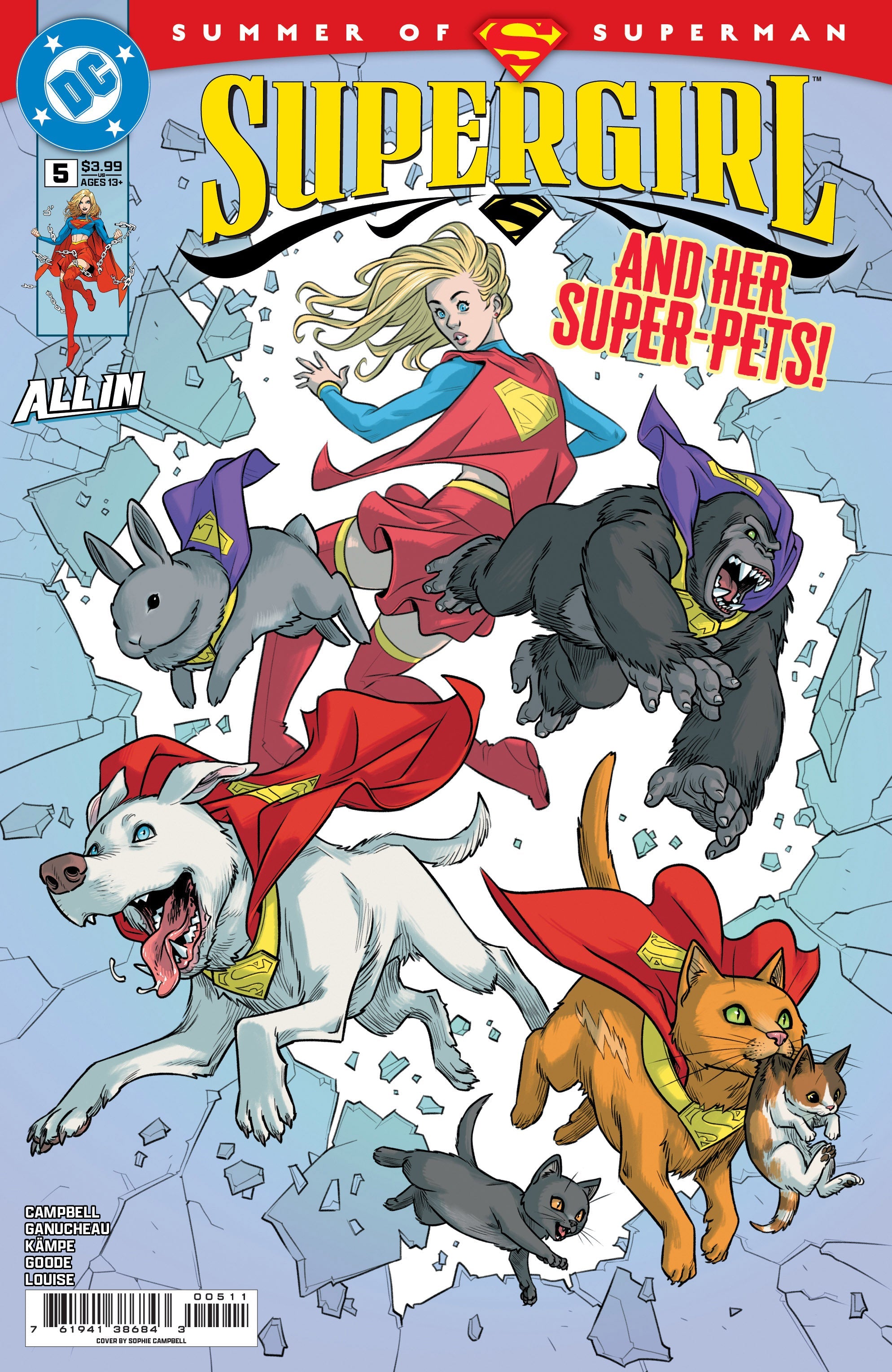 Supergirl #5 A Sophie Campbell (09/10/2025) Dc