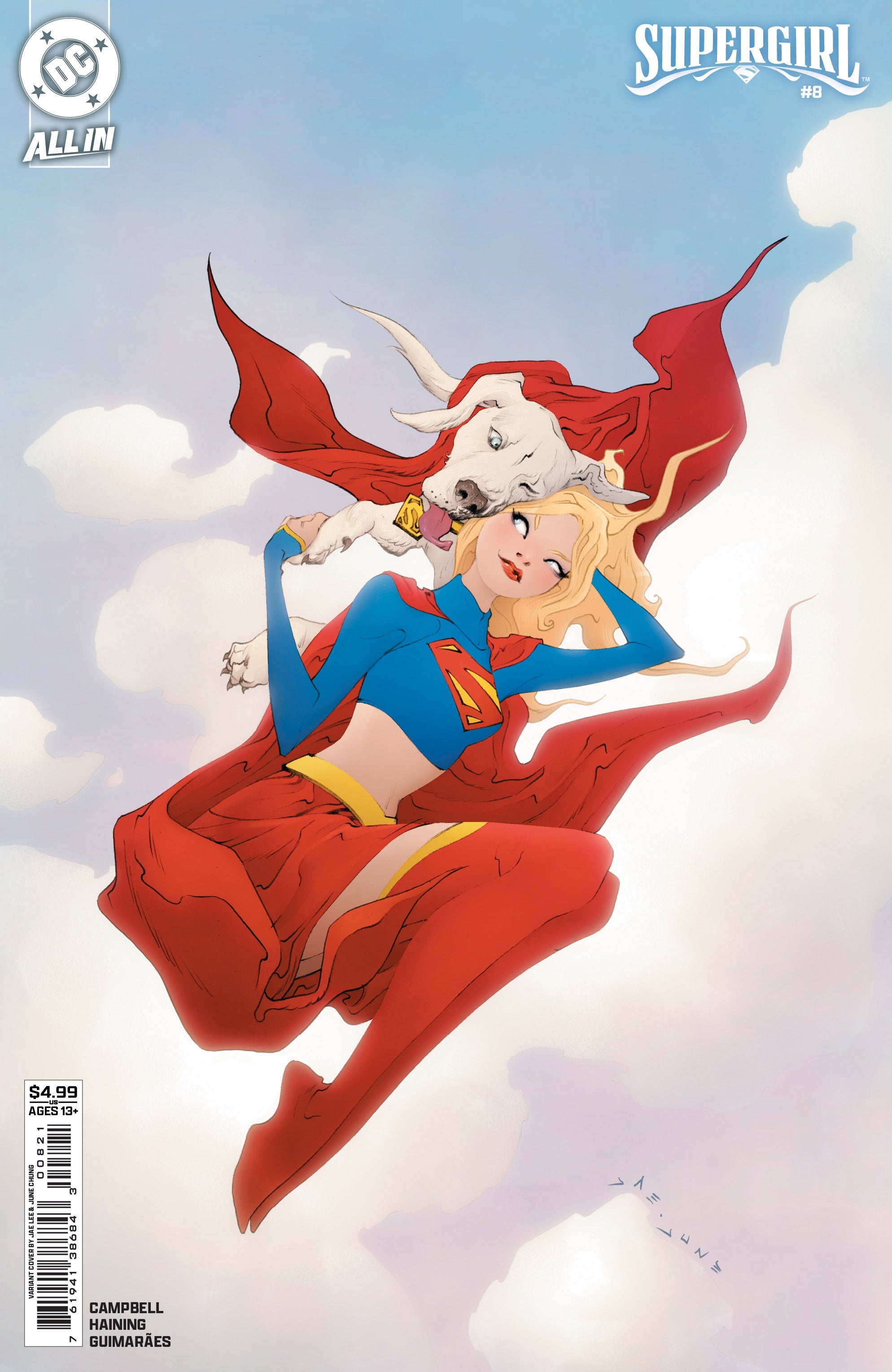 Supergirl #8 B Jae Lee Variant (12/10/2025) Dc