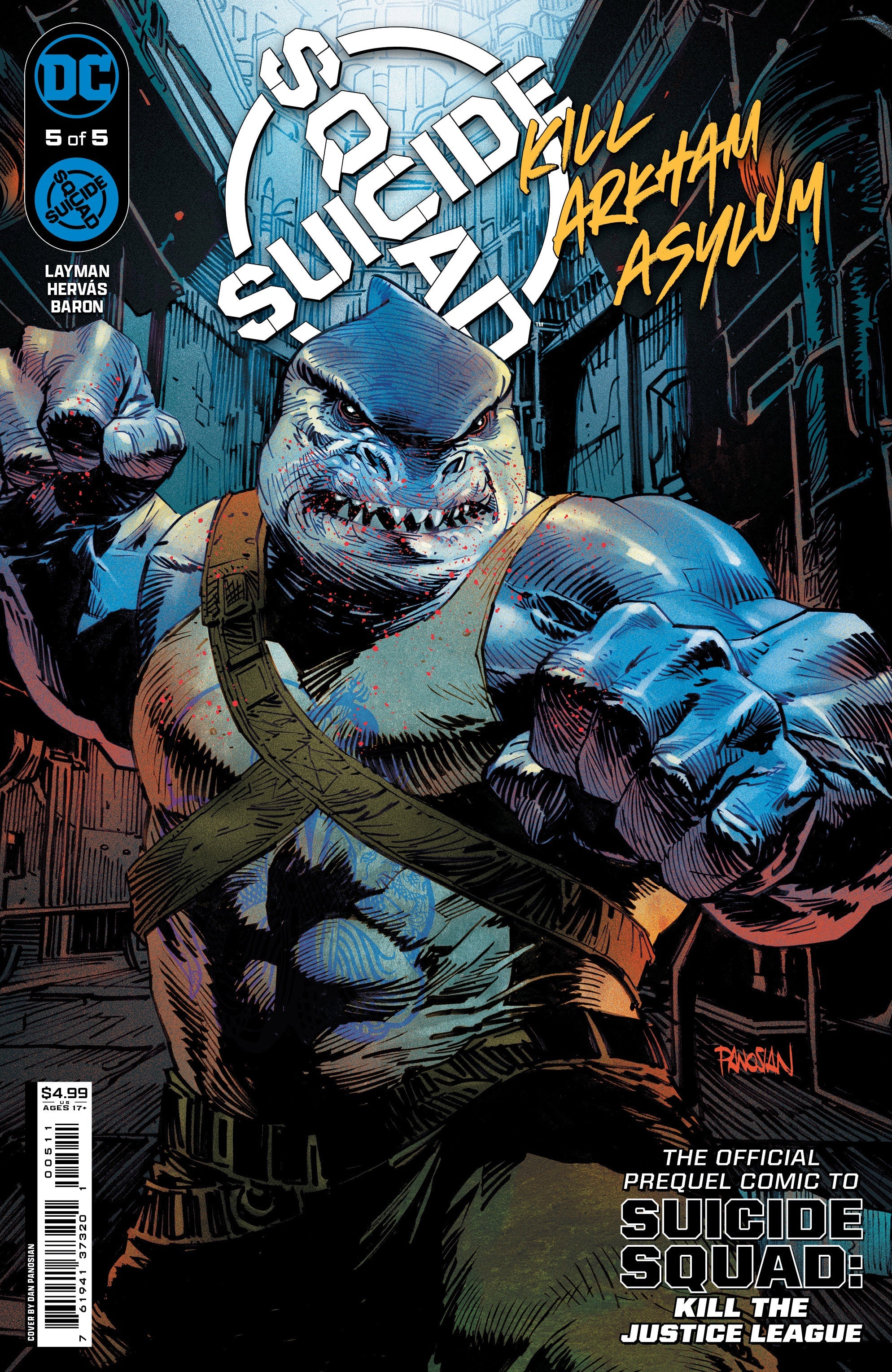 Suicide Squad Kill Arkham Asylum #5 (Of 5) A Dan Panosian John Layman (06/04/2024) Dc