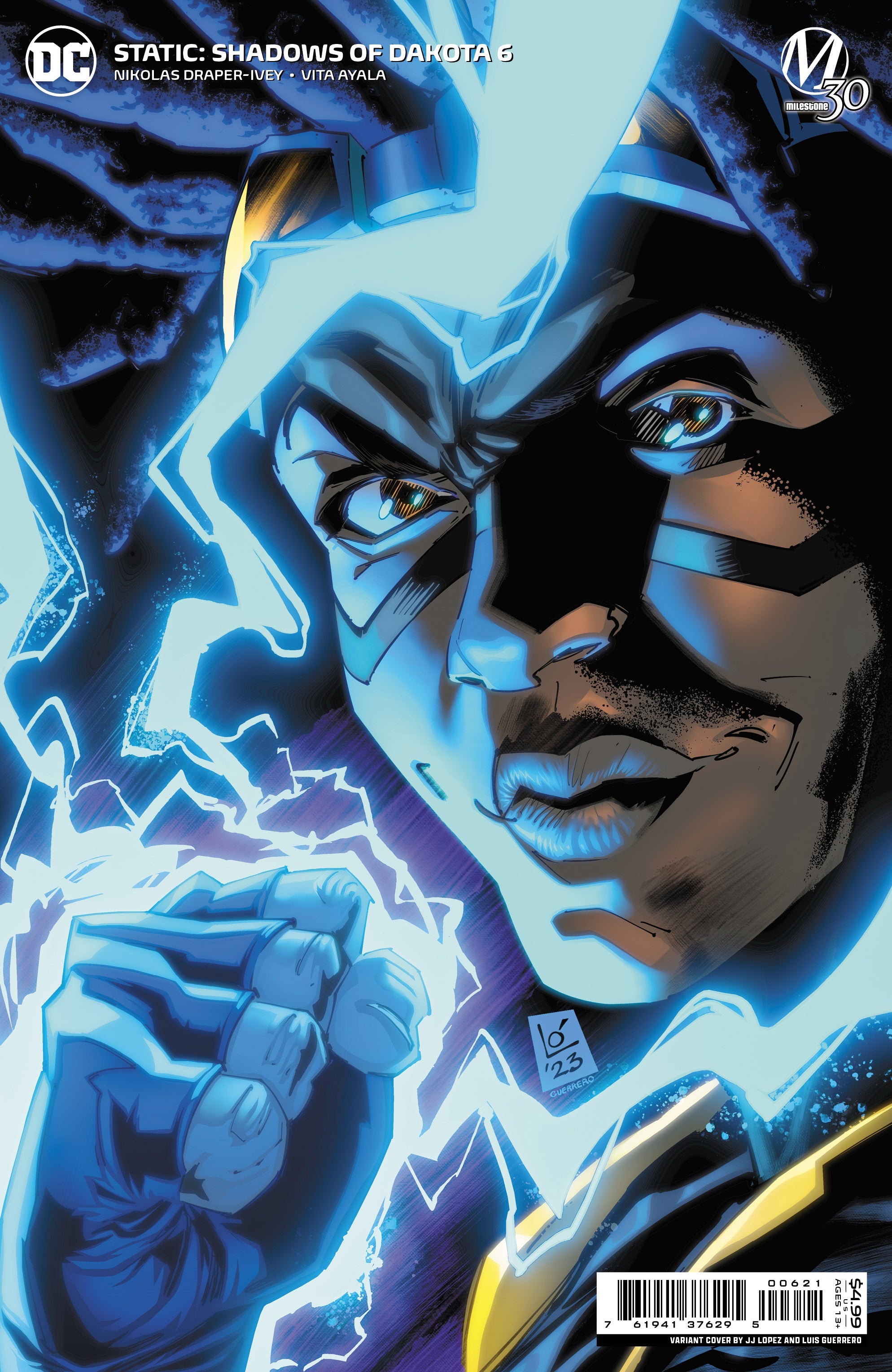 Static Shadows Of Dakota #6 (Of 7) B Jj Lopez Card Stock Variant (09/05/2023) Dc