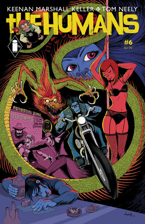 Humans #6 Image 2015 NM+ 9.6 Tom Neely Keenan Marshal Keller