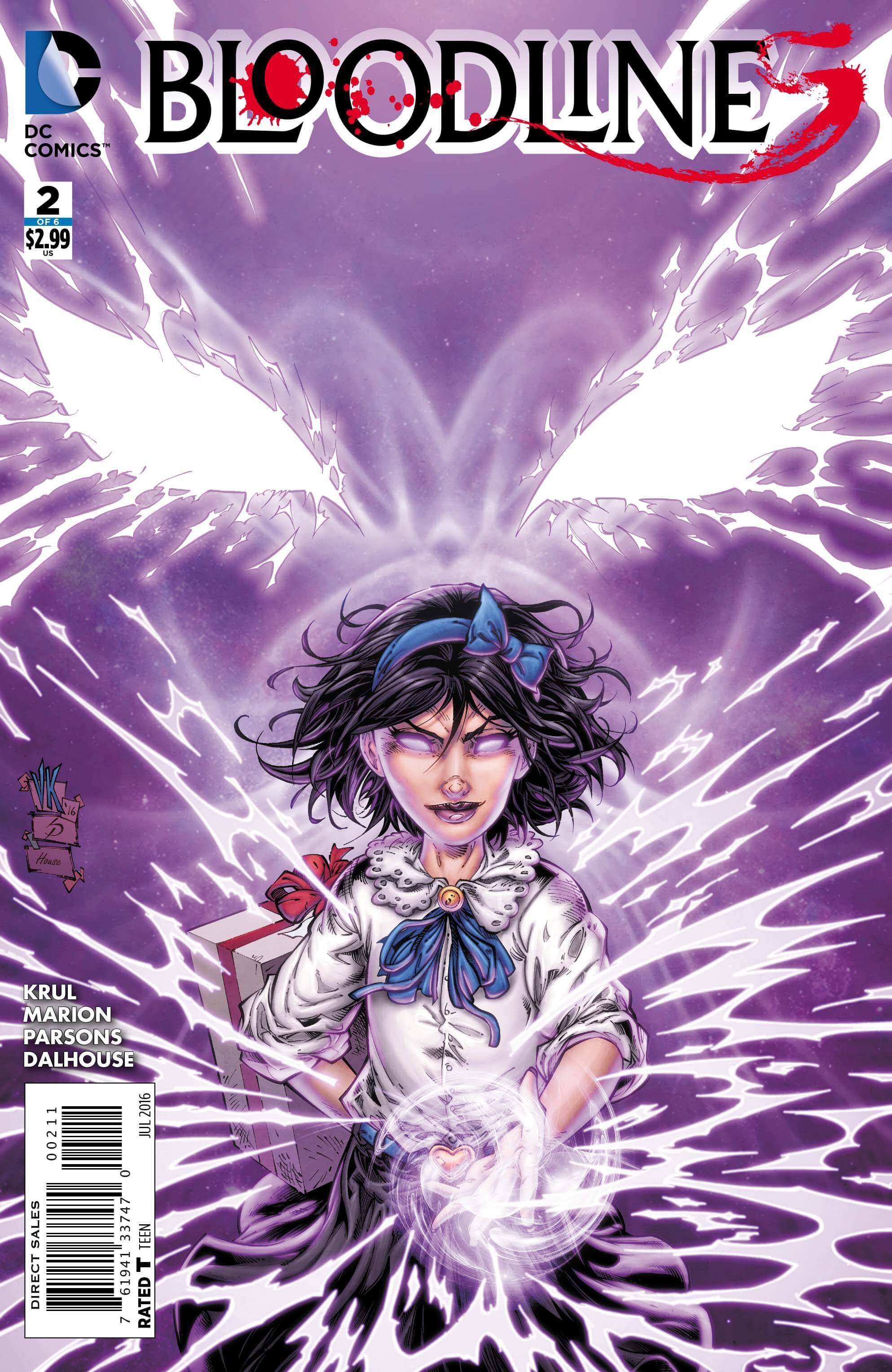 Bloodlines #2 (Of 6) DC 2016 Kenneth Marion JT Krul