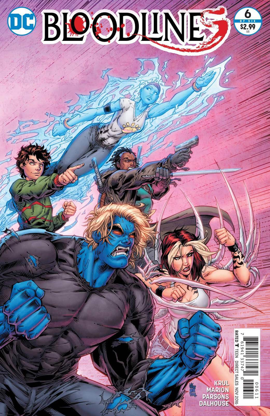 Bloodlines #6 (Of 6) DC 2016 Kenneth Marion JT Krul
