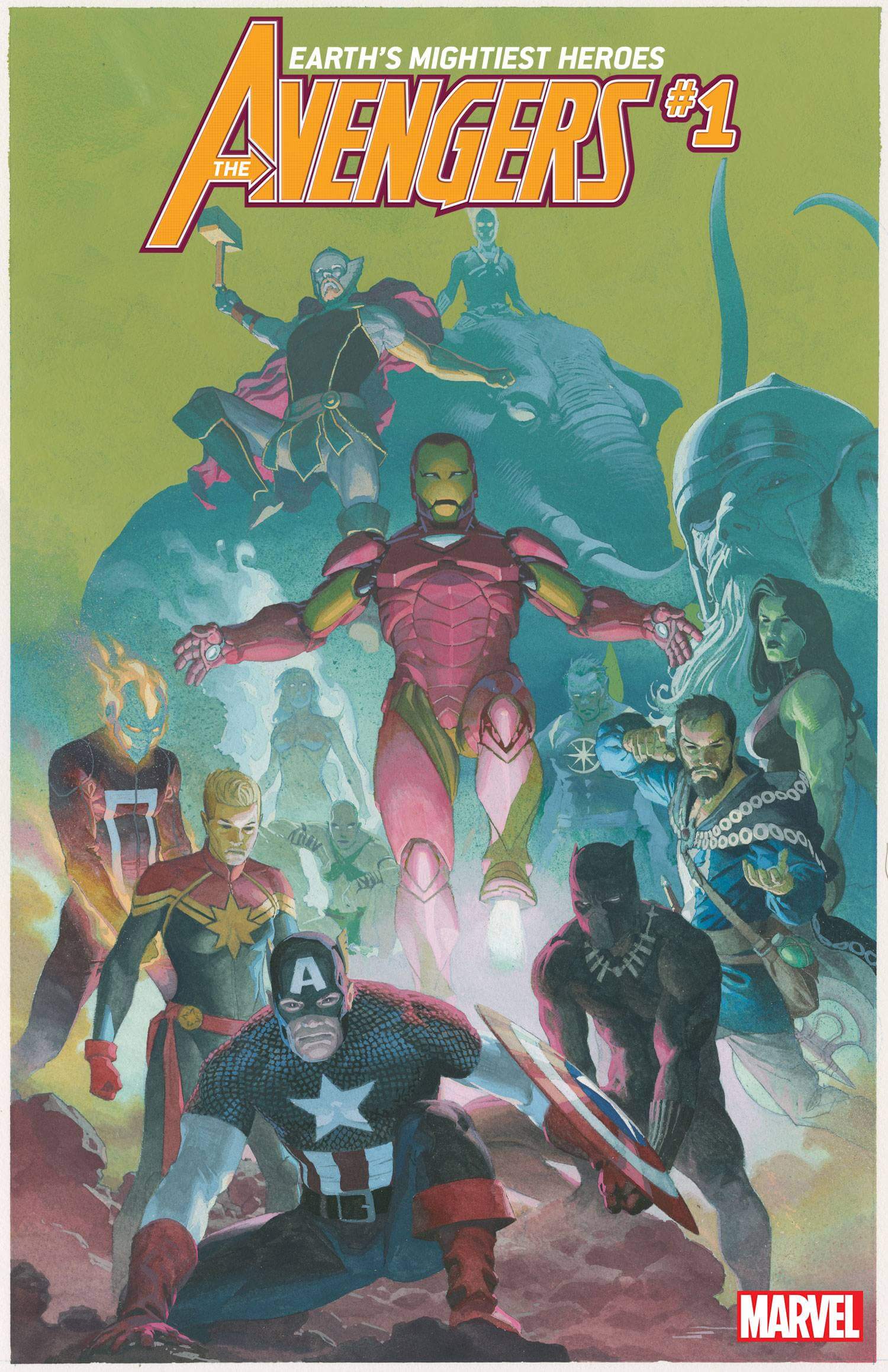 AVENGERS #1 1:50 Esad Ribic Variant (05/02/2018)